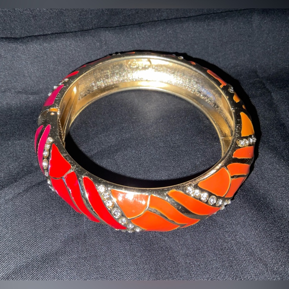 Bracelet, Sequin Brand spring clamp bracelet